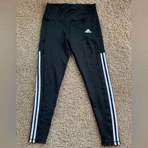 Woman’s Adidas black athletic leggings size medium